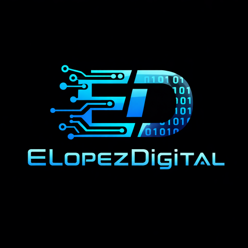 logo de e.lopez digital